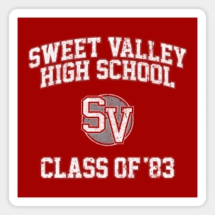 Sweet Valley High School Class of 83 Magnet